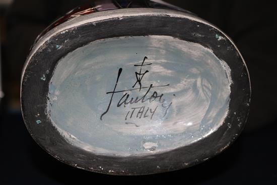 A 1950s Tantorini vase